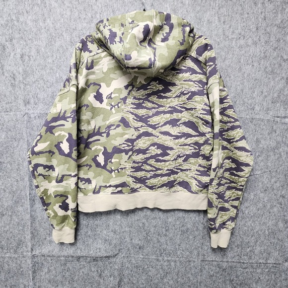 Under Armour Project Rock Veterans Hoodie Womens Medium Loose Fit Camouflage - Picture 5 of 8